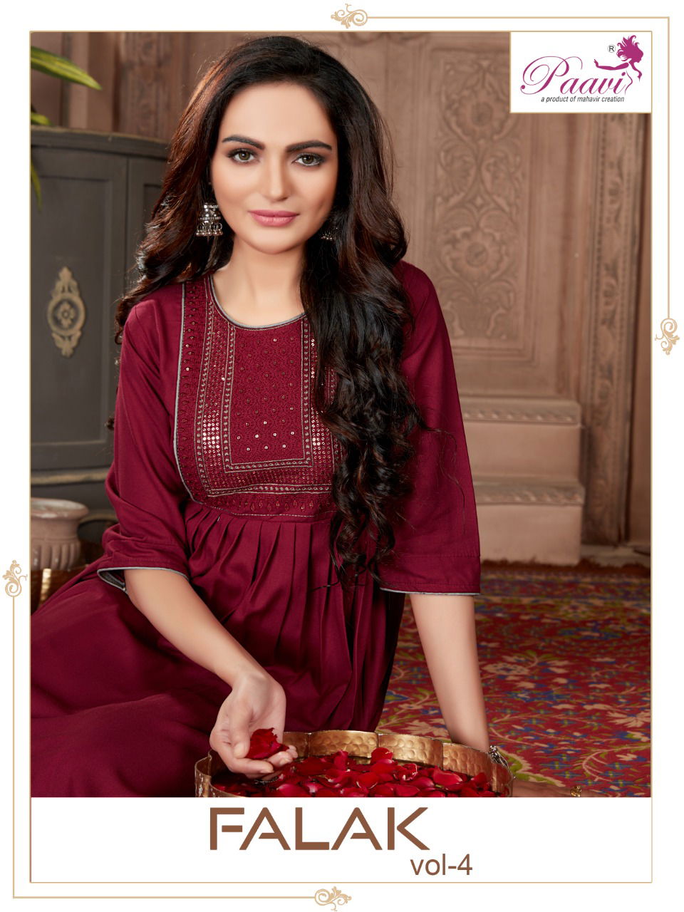 Paavi Falak 4 Ethnic Wear Wholesale Designer Kurtis